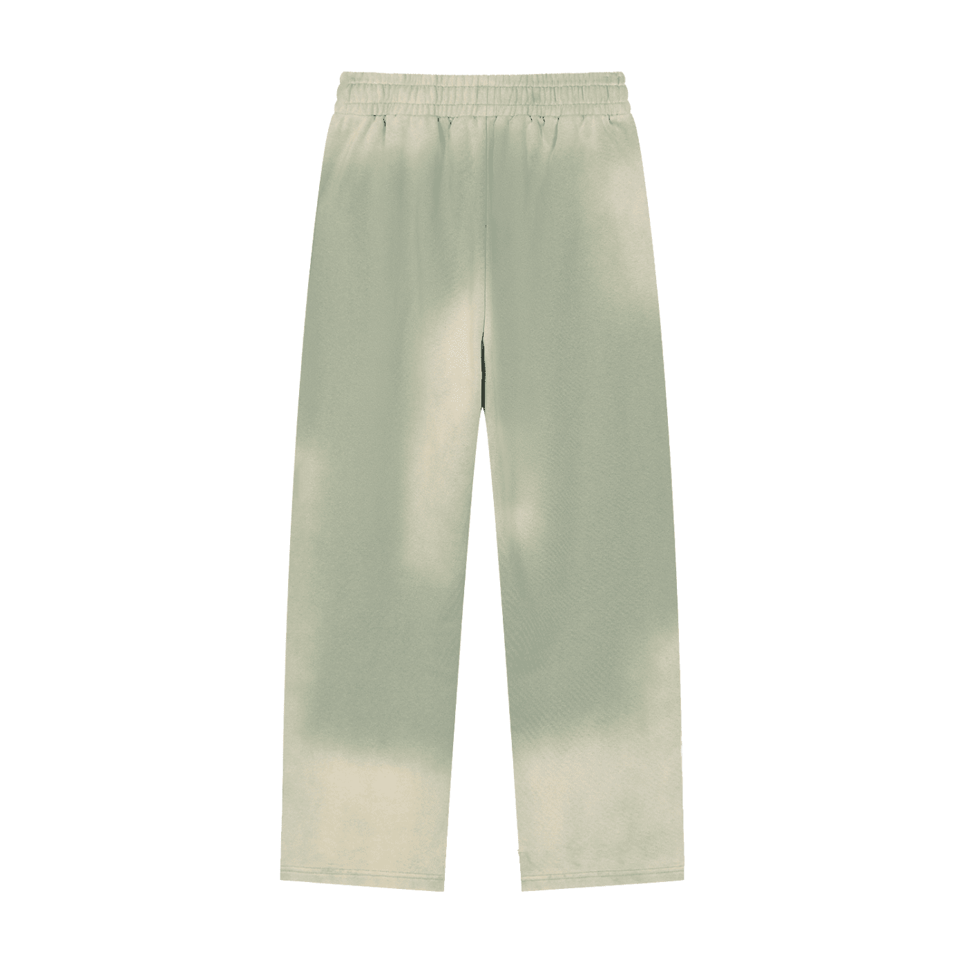Light green pants on a white background