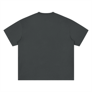 Black t-shirt on a white background