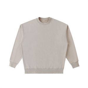 Beige sweatshirt on a white background