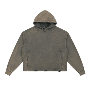 Brown hoodie on a white background