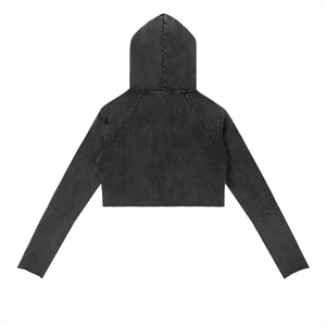 Black hoodie on a white background