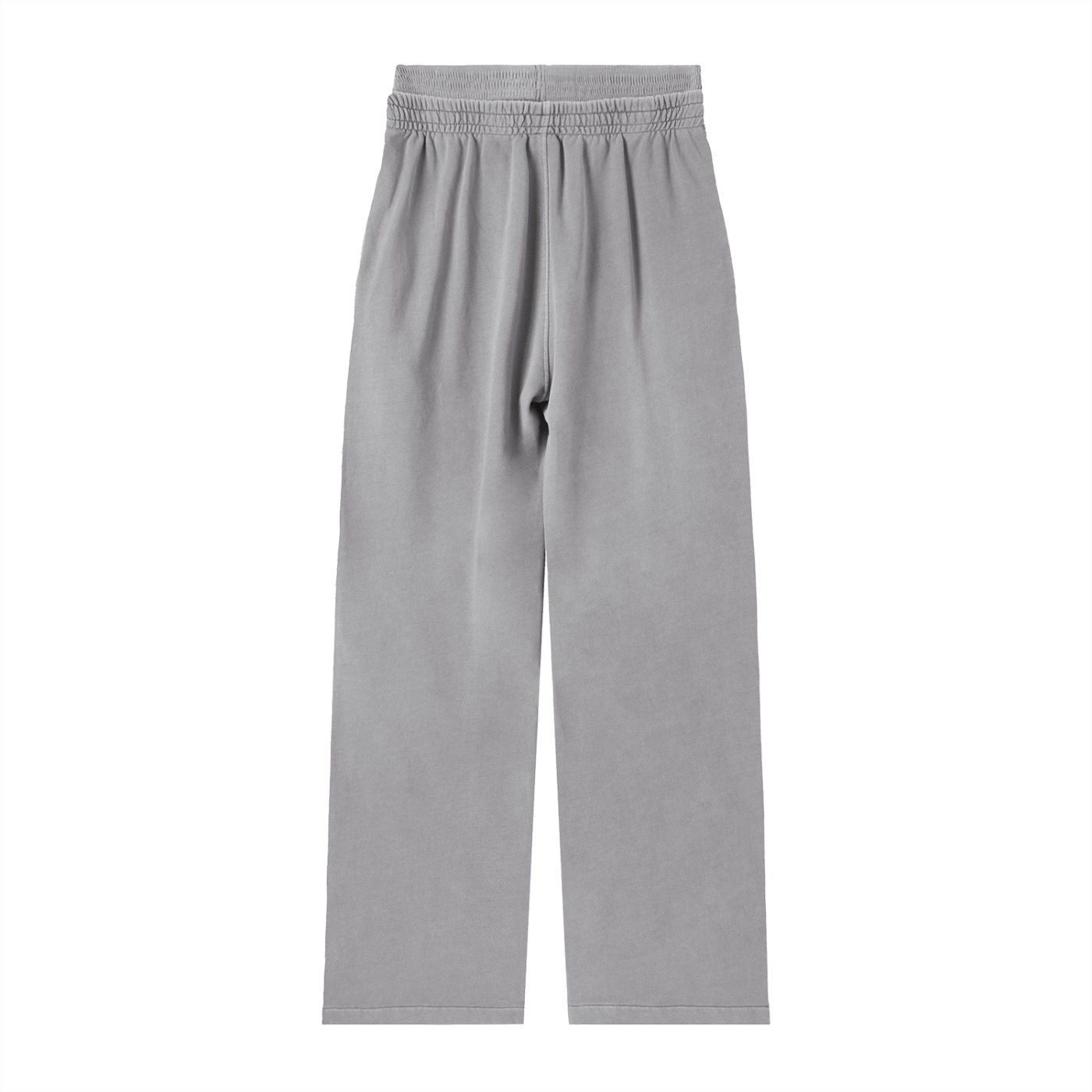 Gray pants on a white background