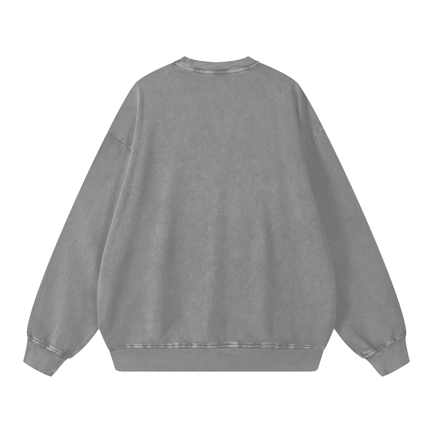 Washed Oversized Be Your Self Sweatshirt