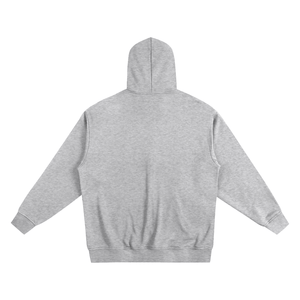 Gray hoodie on a white background